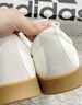 adidas「T头鞋」VL COURT 2.0复古休闲板鞋德训鞋阿迪达斯轻运动   汉玉白/蓝色/金色 (推荐女生买小半码)   38 实拍图