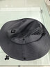 黛米安妮莎帽子男夏季遮阳帽男户外防晒帽男太阳帽渔夫钓鱼帽登山帽沙滩草帽 深灰色-帽檐9CM 均码 实拍图