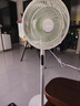 美的（Midea）【幸运草安睡1S】一级能效直流变频声控电风扇家用遥控卧室静音落地扇台式桌面抗菌大风力转页扇 实拍图