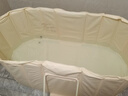西哈泳士泡澡桶成年大人可折叠家用双人鸳鸯浴缸全身沐浴盆儿童洗澡桶大桶 1米 【5层夹棉板材】入门礼 实拍图
