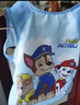 汪汪队立大功（PAW PATROL）儿童罩衣防水画画衣围裙吃饭围兜无袖幼儿园反穿衣A1173蓝色 S 实拍图
