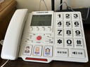 中诺老人固定电话机座机 来电报号大声音大按键大屏幕 一键拨号 家用办公有线坐机 C219白色  实拍图