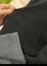 婧麒（JOYNCLEON）孕妇裤冬季外穿阔腿裤女欧棉加绒托腹休闲长裤黑色 L Jyk171683 实拍图