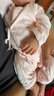 贝瑞加（Babyprints）婴儿连体衣2件装纯棉宝宝衣服新生儿柔软内衣透气爬服薄款 粉59 实拍图