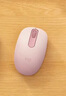 罗技（Logitech）M196 无线蓝牙鼠标 办公鼠标 笔记本商务办公家用 小巧便携 对称手型 玫瑰粉 实拍图