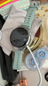 华为 HUAWEI WATCH 5 42mm基础款不锈钢表壳极光绿氟橡胶表带X-TAP智感窗eSIM智能手表 实拍图