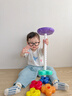 MKBIBI彩虹叠叠乐转转塔婴儿套圈积木1-3岁宝宝启蒙早教玩具 实拍图