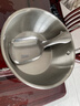 不锈钢小吃碗儿辅食碗泡面碗防摔大号创意个性碗泡面碗水果碗勺子 13cm双耳碗+卡皮巴拉勺 实拍图