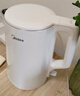 美的（Midea）电热水壶家用烧水壶泡茶0涂层食品级304不锈钢自动断电双层防烫全钢无缝1.5L大容量 MK-HJ1566 实拍图
