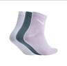 耐克速干训练短袜(3双)夏季支撑柔软舒适NIKE EVERYDAY SX7677 100白/(黑) S 实拍图
