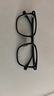 蔡司（ZEISS）镜片黑框眼镜男近视可配度数防蓝光辐射大脸胖子加宽加大框眼镜框 蔡司镜片镜音镜框-A款-磨砂黑 配镜音1.60防蓝光镜片-0-600度 实拍图