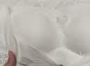 浪莎前扣内衣女聚拢小胸无肩带防滑收副乳防下垂抹胸美背防走光文胸罩 实拍图