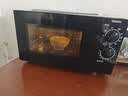 格兰仕（Galanz）微波炉烤箱一体机 平板式不锈钢内胆23升大容量家用光波炉机械旋钮操作简单G80F23SP-M8(S0) 实拍图