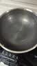 炊大皇炒锅有钛0氟不粘锅316L不锈钢不粘平底炒锅32cm 实拍图