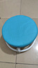 【京喜甄选】椅子万向轮美缝凳子带轮旋转擦地矮凳美甲修脚凳滑轮 儿童凳-藏蓝色款 实拍图
