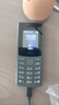 NOKIA新105 4G 全网通移动联通电信 老人老年按键直板学生儿童备用戒网手机 双卡双待  黑色 实拍图