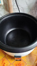 三角牌（Triangle）电饭锅家用 老式多功能便携宿舍用小容量不粘内胆电饭煲3-4人 6升加厚鼓型锅(适合6-9人) 6L 实拍图