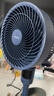康佳（KONKA）空气循环扇电风扇家用风扇智能语音小风扇八字摇头换气扇台式电扇遥控交流定频落地扇KXHS-1801W-P 实拍图