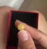 欧采妮（OUCERNY）天然蜜蜡散珠琥珀满蜜鸡油黄老形圆珠配珠佛珠文玩手串配件珠单颗 9mm+（优质弹力绳+引线） 实拍图