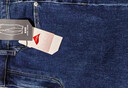 京东京造【已售30w件+】牛仔裤男士休闲裤子男款直筒高端春夏季新款深蓝32 实拍图
