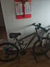 沃雷顿（VORLAD）山地自行车红日300碟刹禧玛诺24速可锁死前叉男士女士通勤单车 灰黑色26*17寸（身高165-180cm） 实拍图