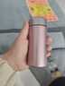 【全网爆款】迷你口袋保温杯304不锈钢水杯便携可爱水杯女生 粉色 150ml 实拍图