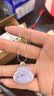 中国黄金（CHINA GOLD）s925银项链女锁骨链银饰素链裸链无吊坠毛衣链生日520礼物送女友 满天星链-45cm【品牌礼盒】 晒单实拍图