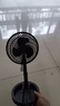 电风扇伸缩折叠小风扇宿舍家用静音充电型办公台式USB桌面宿舍大风力夏台面落地两用折叠电风扇 颜色随机 直插款无档位开关1个装 实拍图