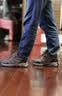 回力登山鞋男户外防滑耐磨运动鞋男士舒适厚底工装鞋男 1109 卡其 42 实拍图