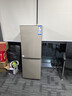 海尔（Haier）冰箱双开门风冷无霜/直冷小型家用小冰箱双门二门电冰箱一新等级能效净味保鲜以旧换新家电补贴 182升双门行业爆款冰箱+2个计时保鲜盒 实拍图