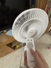 美的（Midea）【闪拆系列】一键闪电拆装直流变频家用语音电风扇一级能效轻音落地扇大风力卧室立式电扇SDJ30BC 实拍图