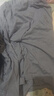 猫人（MiiOW）猫人防螨抗菌纯棉女士睡裙女可爱熊印花情侣可外穿家居服蓝色2XL 实拍图