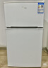 美的（Midea）112L两门小冰箱灰色双温小冰箱迷你家用宿舍租房灵活摆放节能低音深冷速冻 BCD-112CM 实拍图