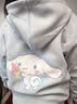 Hello Kitty女童外套春秋装连帽拉链衫洋气儿童卫衣韩版童装N0508蓝色160 实拍图