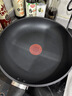 九阳（Joyoung）平底锅不粘锅家用聚油牛排煎锅火红环控温早餐锅通用炉灶26cm 实拍图