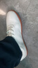 李宁（LI-NING）太极鞋新款软皮轻质透气防滑牛筋底男女晨练表演八段锦武术运动鞋 012-1白色主推【经典训练款】 41 实拍图