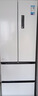 美的（Midea）400L法式四开门冰箱超薄零嵌入式小户型一级能效风冷无霜节能变频以旧换新白色MR-418WFPE国家补贴 实拍图