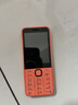 诺基亚（NOKIA）220 4G 移动联通电信全网通 2.8英寸双卡双待 直板按键手机 老人老年手机 学生手机 橘色 实拍图