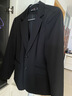 豪耀小西装外套女职业装女装套装春秋正装韩版修身休闲面试工作西服女 黑色西装+裤子 3XL 码(建议130-140斤) 实拍图