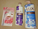 力士（LUX）沐浴露套装 闪亮冰爽沐浴乳1000g 送幽莲350g 香味持久 实拍图