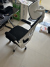 星奇堡电脑椅家用学习升降椅子书桌椅办公人体工学电竞椅写字舒适久坐 升降【海绵款】白框黑网+头枕 实拍图