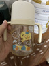 小土豆（potato）PPSU吸管奶瓶4个月以上大宝宝带手柄重力球奶嘴240ml 奶油白 实拍图
