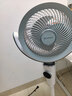 艾美特（AIRMATE）【小暴风PRO】空气循环扇家用大风力摇头电风扇卧室安静轻音小风扇桌面台式节能落地扇电扇 X231 实拍图