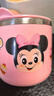 迪士尼（Disney）儿童牛奶杯婴儿学饮杯不锈钢早餐杯子宝宝幼儿上学专用喝水杯直饮 实拍图