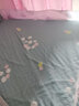 南极人纯棉床笠1.8米x2米100%全棉床罩1.5x2米床垫保护套全包防滑床单罩 银杏叶【100%全棉面料】 120*200cm单件床笠 实拍图