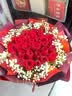 幽客玉品鲜花速递红玫瑰花束表白送女友老婆生日礼物全国同城配送 33朵红玫瑰花束—女王款 实拍图