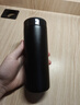 米家 保温杯 316不锈钢水杯 男女士杯子 大容量茶杯便携 350ml黑色 实拍图