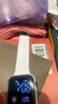 其他品牌高颜值LED手表时尚方形学生科技感超强夜光数字个性运动 太空白 实拍图