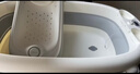 英氏（YEEHOO）新生婴儿洗澡盆宝宝浴架盆大号可折叠坐躺托家用幼儿儿童用品浴盆 实拍图