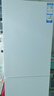 海尔（Haier）217L三门小冰箱节能省电除菌低噪白色BCD-217LHC3E0WV 实拍图